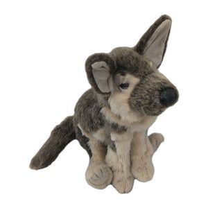 German Shepherd Puppy Dog Hand Puppet by Folkmanis 14" Long